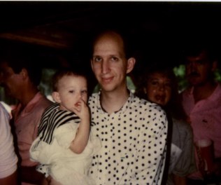 Stan and his daughter at the 10 year reunion.