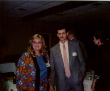 Pam Ballard and her (1990) hubby