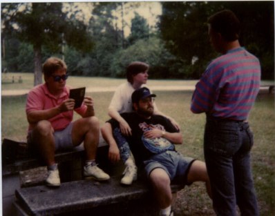 Dale, Paul, Terry and his wife