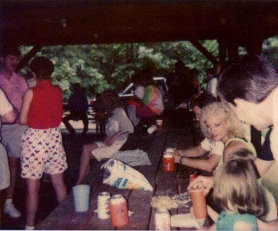 Wide view of the gathering